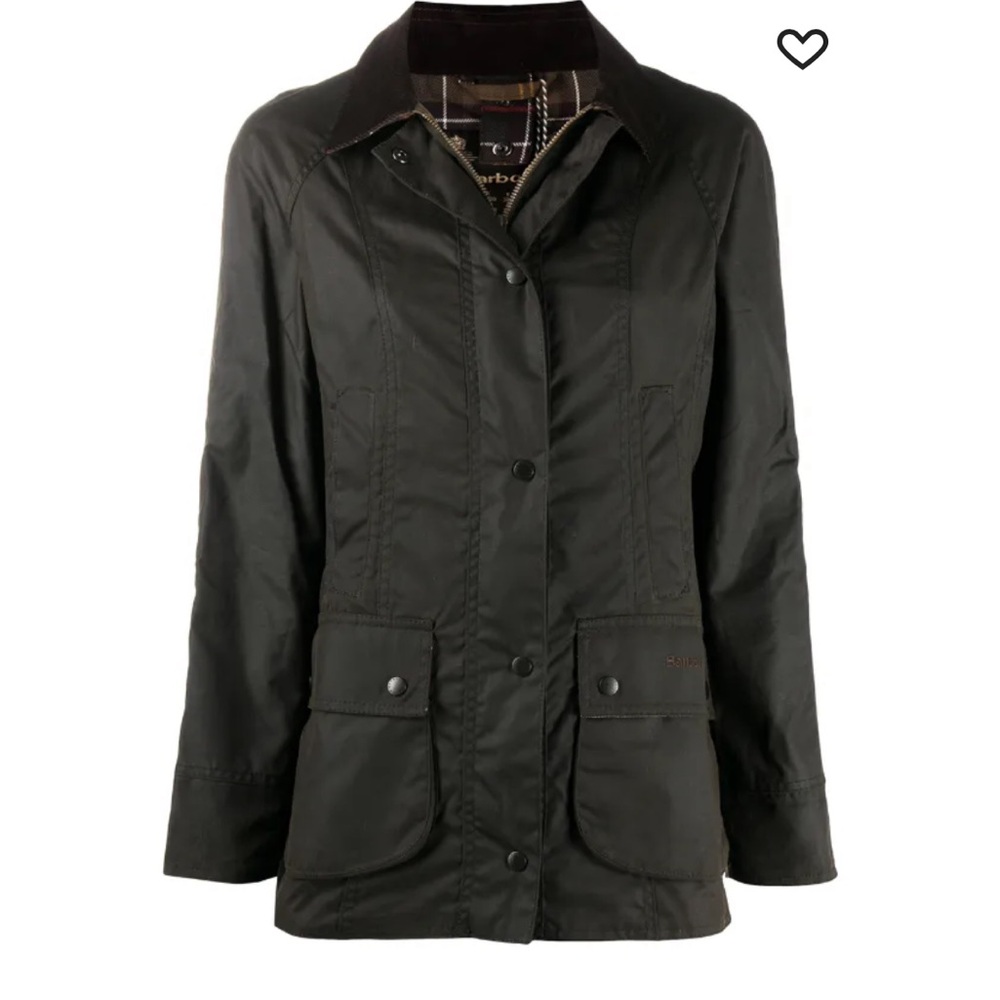 Barbour Beadnell - Olive Green, US Size 4